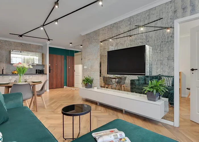 Aura Island Riverside & Parking By Downtown Апарт-отель