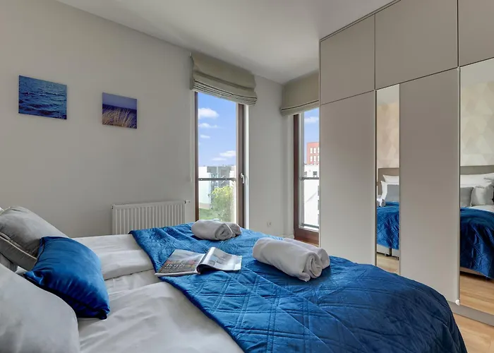 Aura Island Riverside & Parking By Downtown 4* Гданьск