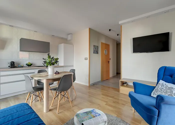 Aura Island Riverside & Parking By Downtown 4* Гданьск