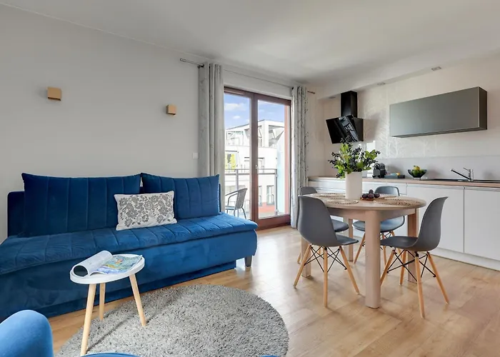 Aura Island Riverside & Parking By Downtown Гданьск