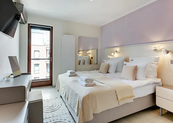 Aura Island Riverside & Parking By Downtown 4* Гданьск