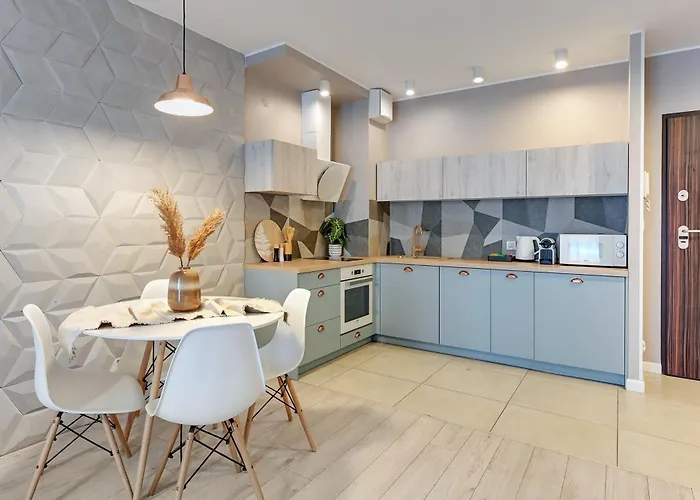 Aura Island Riverside & Parking By Downtown 格但斯克